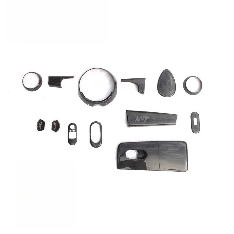 Trade Assurance Dry Carbon Fiber Interior Trim Kit Fit For 2014-2016 Mini F55 F56 LHD Interior Trim Kit